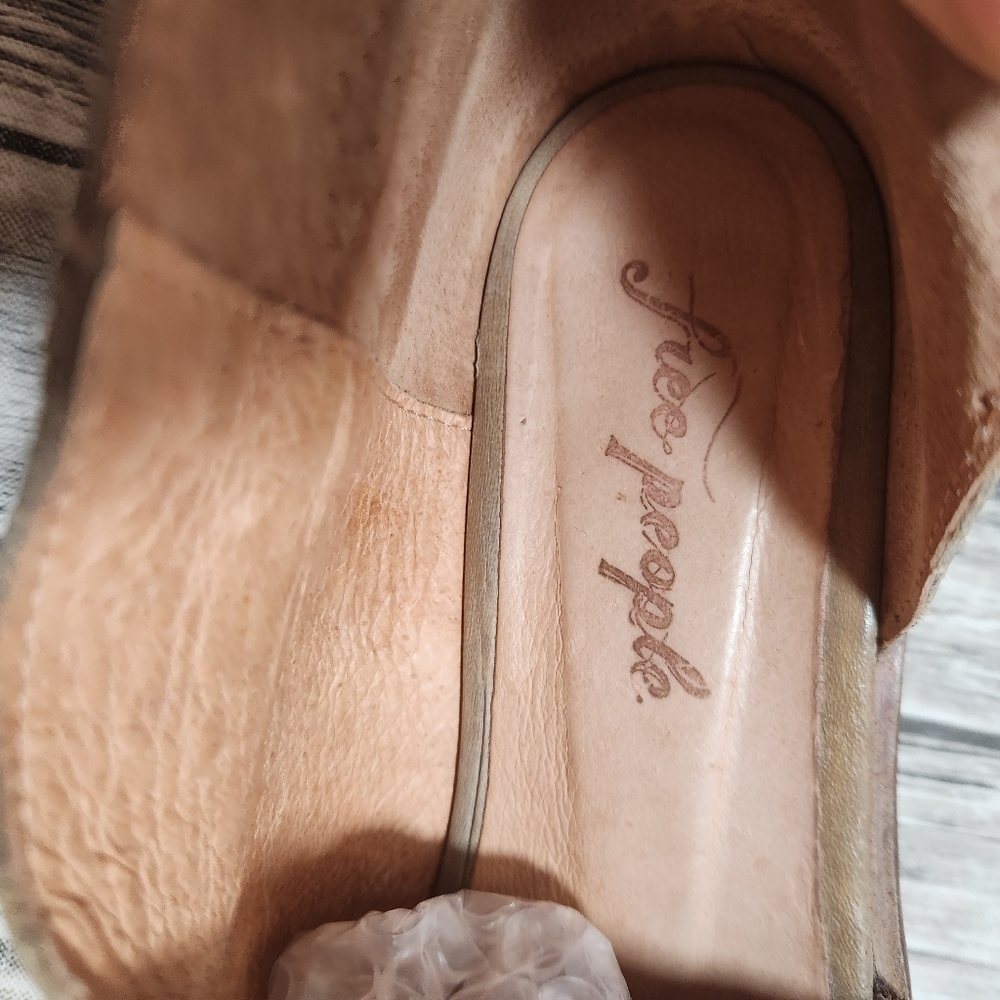 Free People‎ Blonde boot shoes - Picture 5 of 9